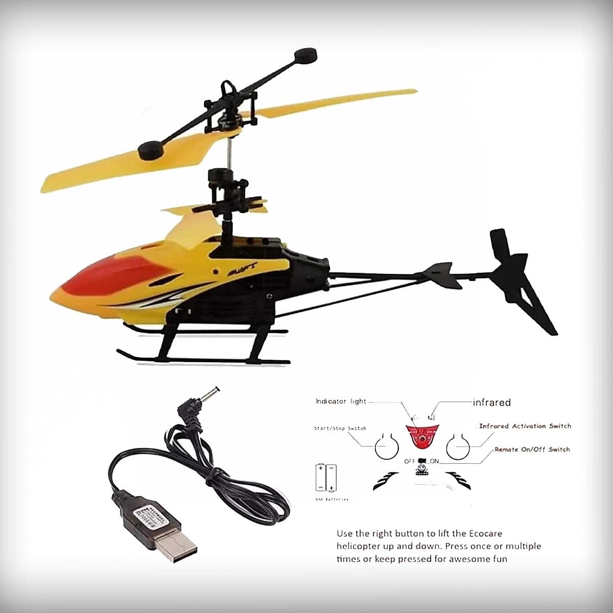 Excees Flight With Hand Sensor