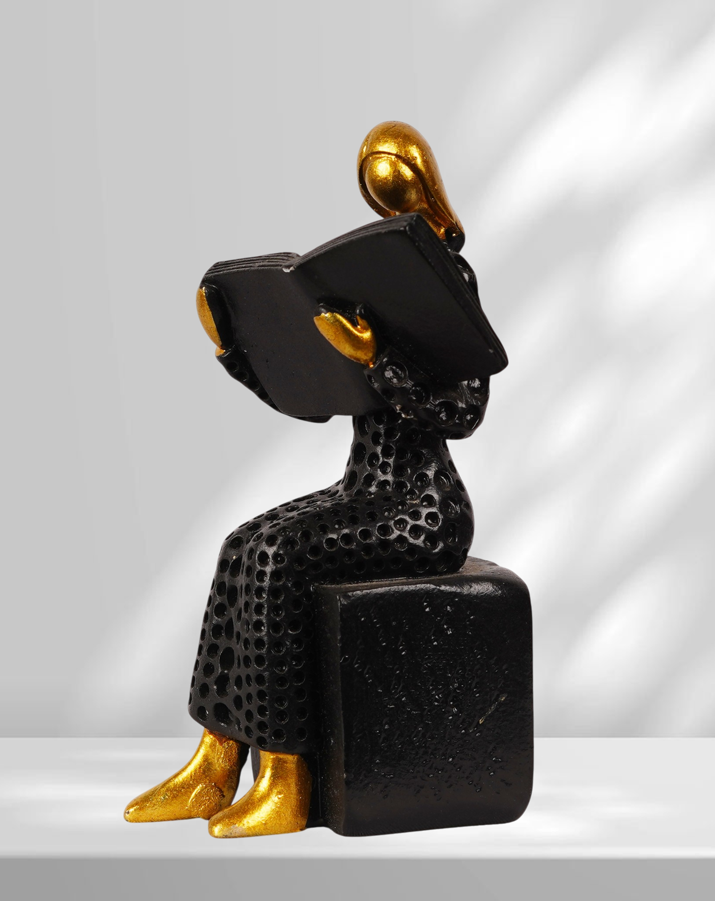 Women Reading Book Statues-1 Piece