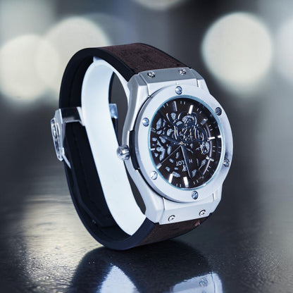 Hublot Big Bang watch (sturdy stainless steel case)