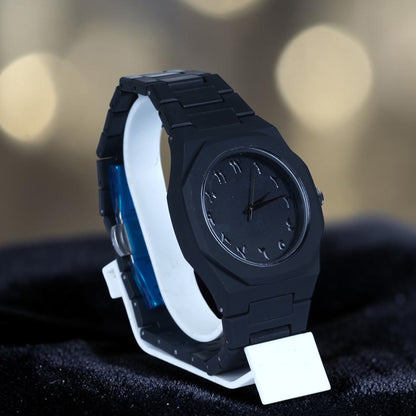 Matte Black Unisex Analog Watch