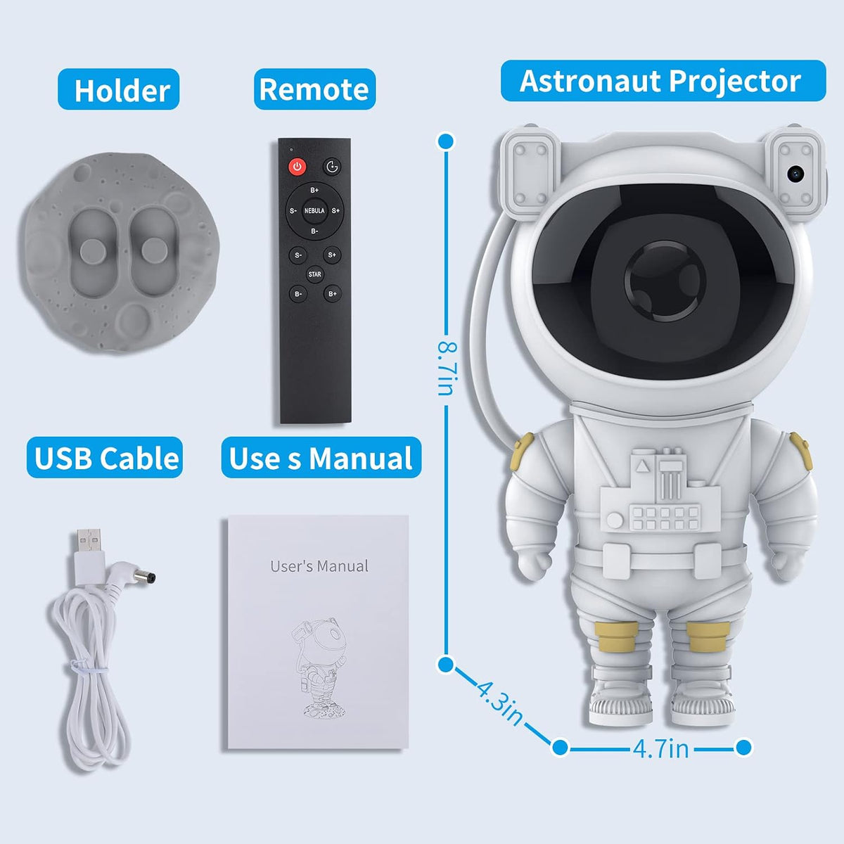 Astronut Projector Lamp
