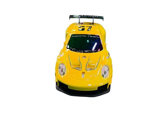 ToyBoi Championship RC Drift Racing Car, 2 in 1 with LED, 4WD, Simulation Drift Function, Yellow