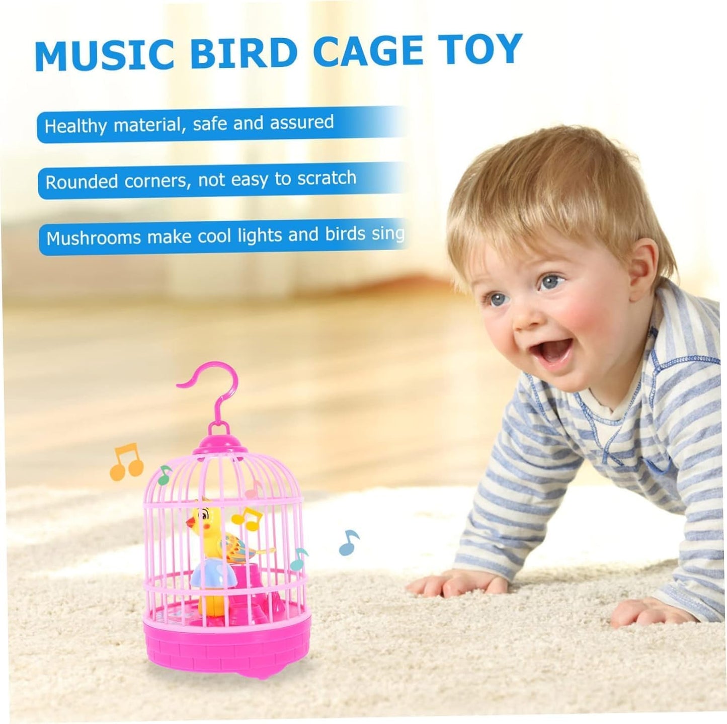 Talking Bird Voice Controlled