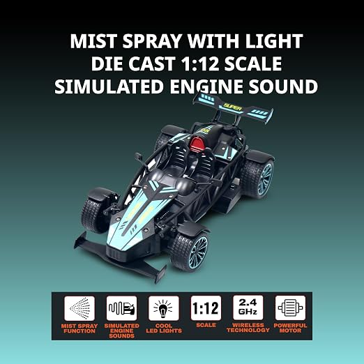 RC Die-Cast Spray Racing Car