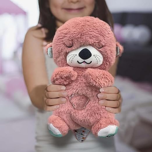 Breathing Teddy Bear with Music, Sound, Light and Breathing Motion || Portable Plush Stuffed Animal Toy || Breathing Teddy Bear Soft Toy for Kids or Adults (Multicolor) (Teddy Bear)