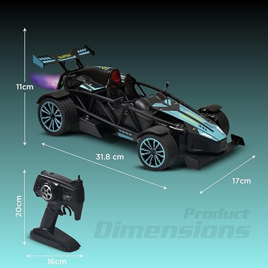 RC Die-Cast Spray Racing Car