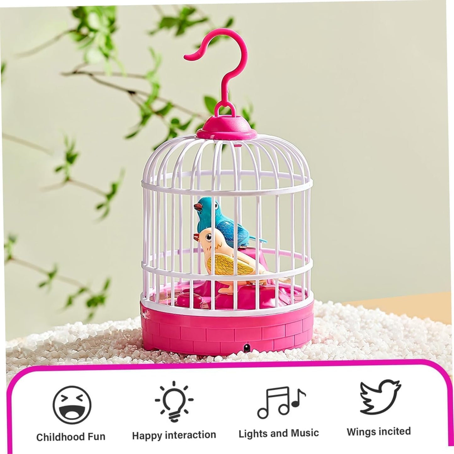 Talking Bird Voice Controlled