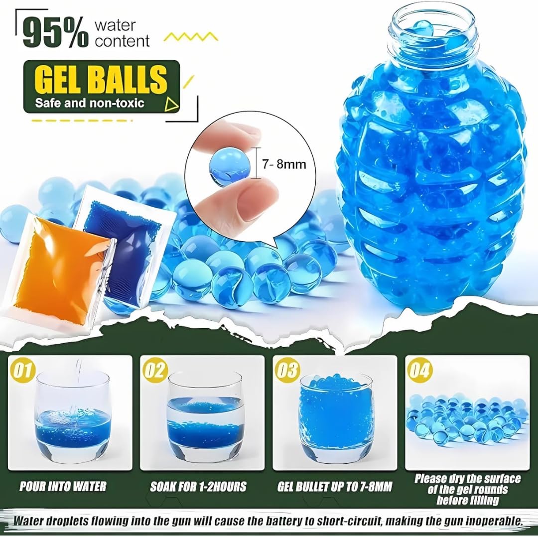 Shooting Elite Electric Water Bomb Gun