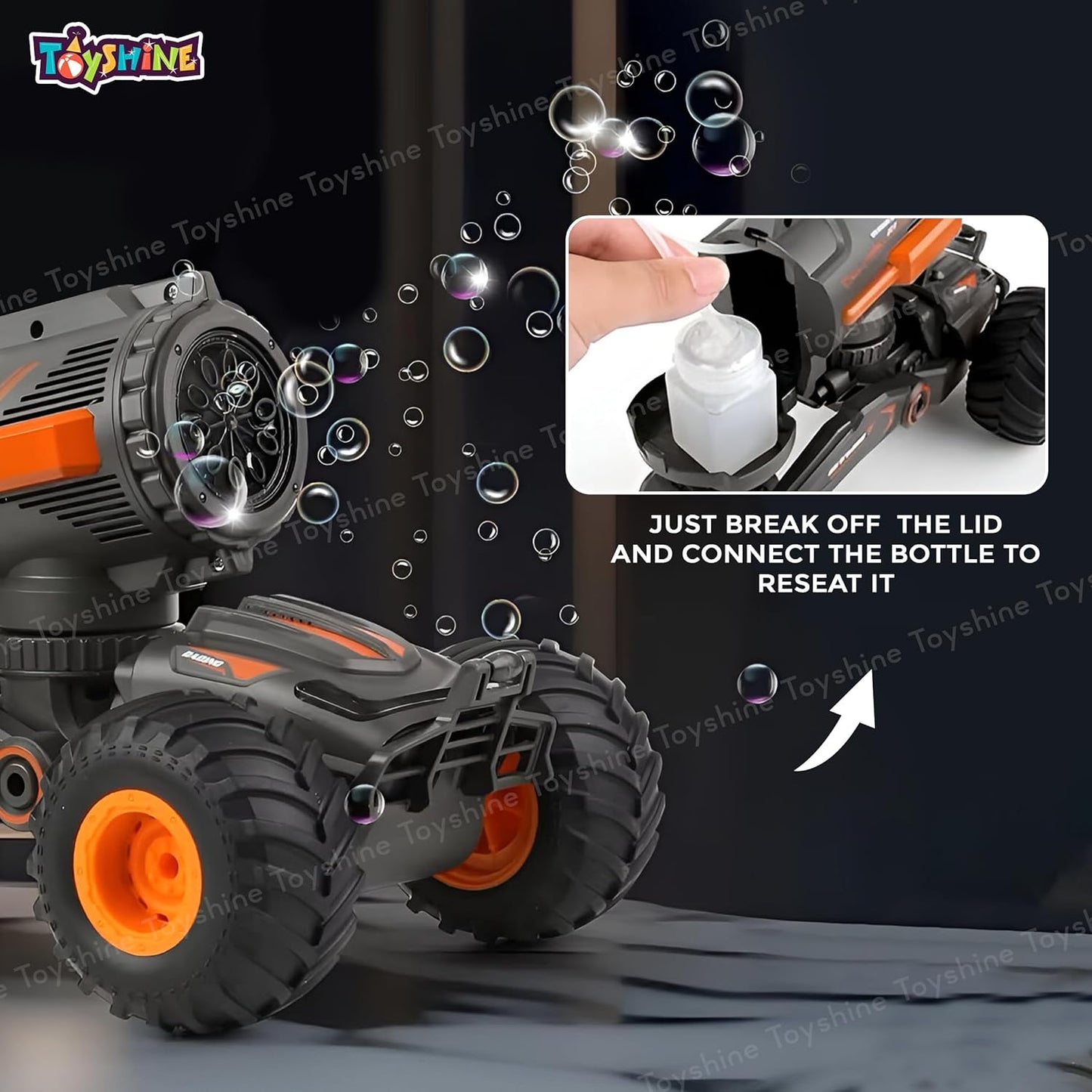 RC Car With Bubble
