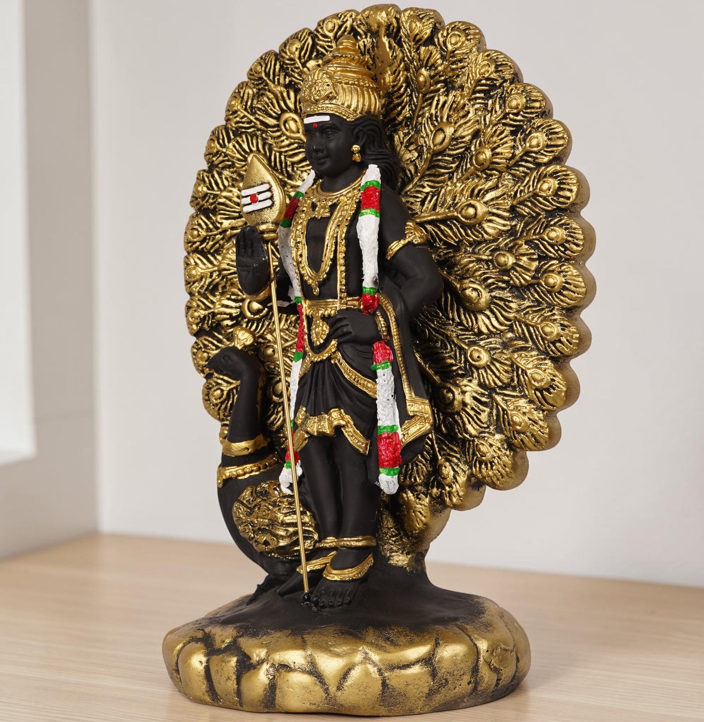 Murugan Black Statue  004