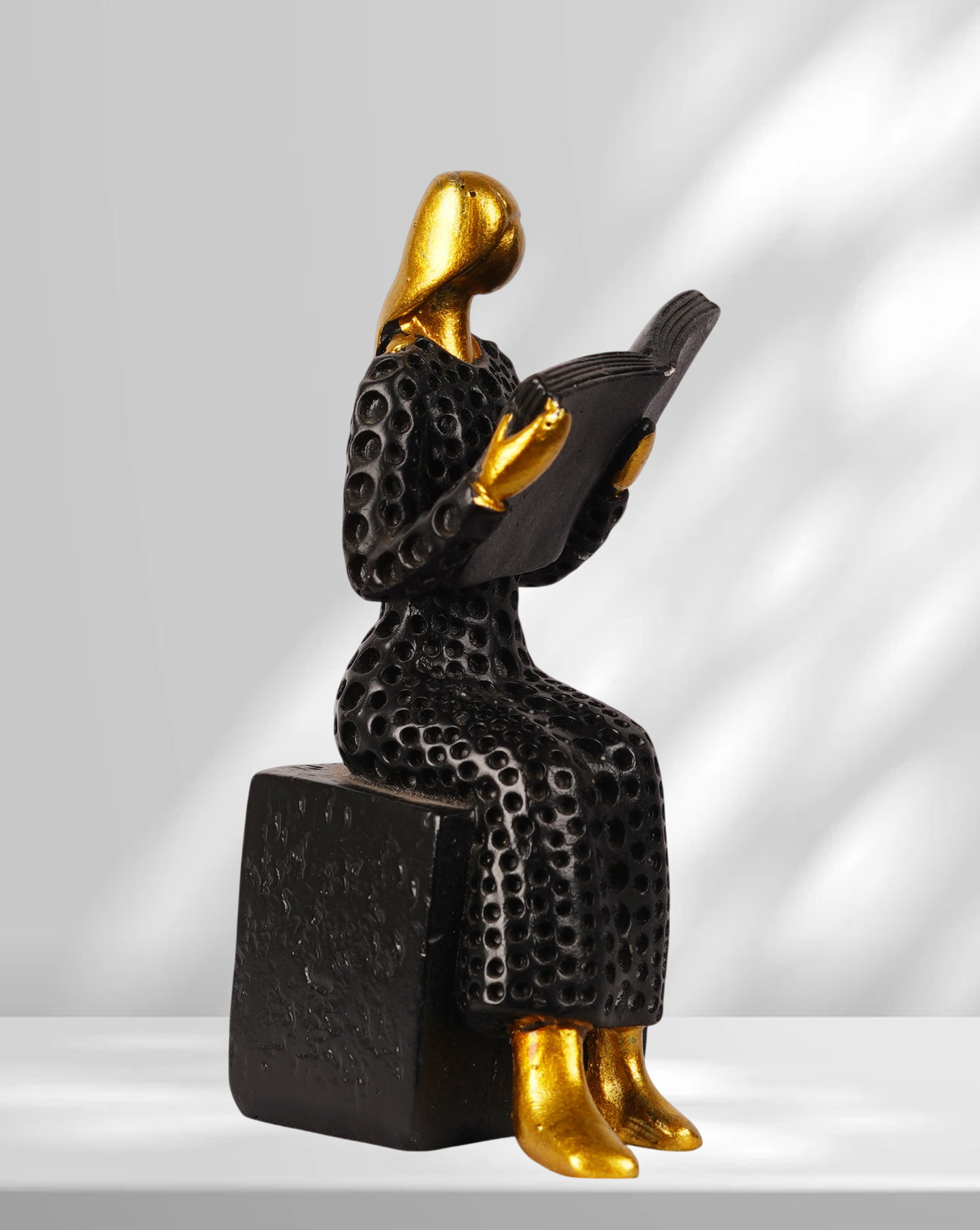Women Reading Book Statues-1 Piece