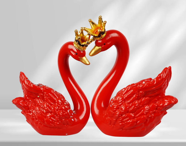 Duck Statue Red