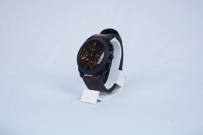 Fossil Machine Chronograph Watch Copper Colour