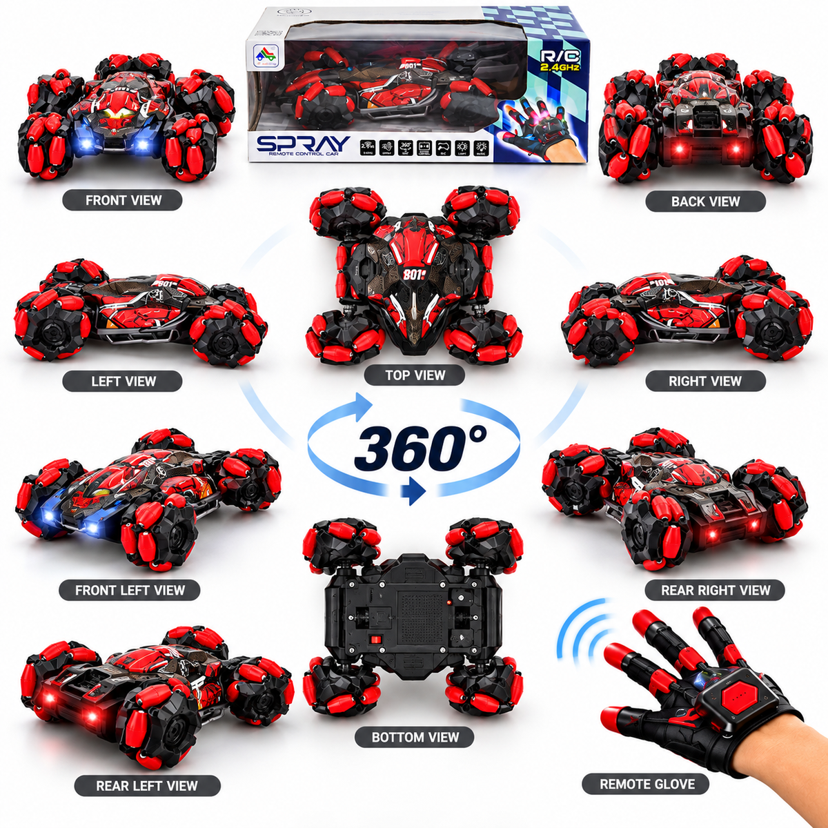 Speed Drift Hand Control RC Car