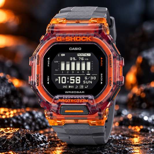 Casio GS Orange Gray Edition