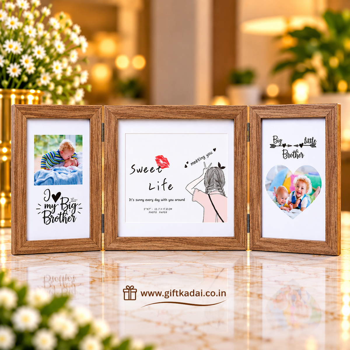 Two Fold Photo Frame