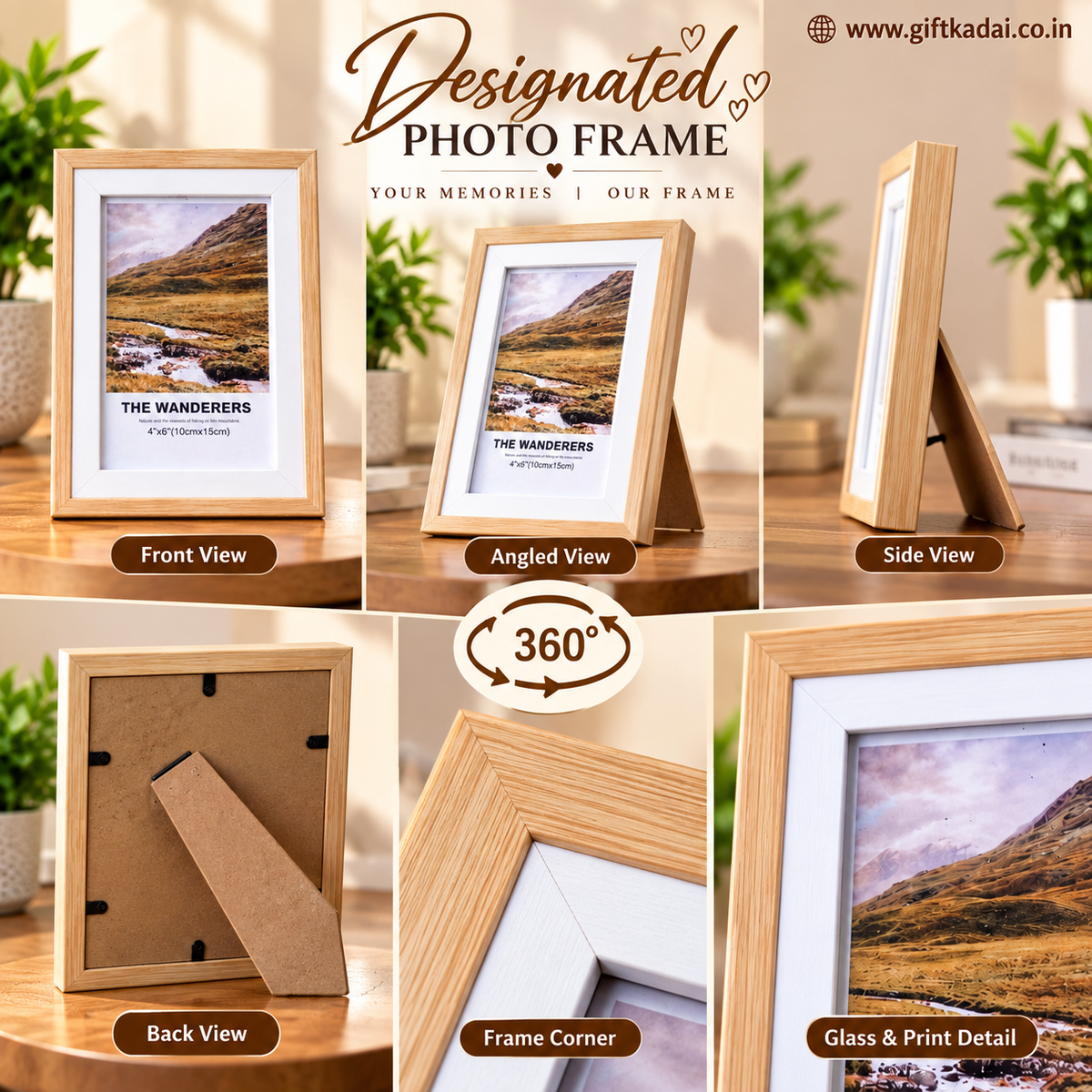 Wood Photo Frame