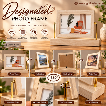 Photo Frame With Mirror
