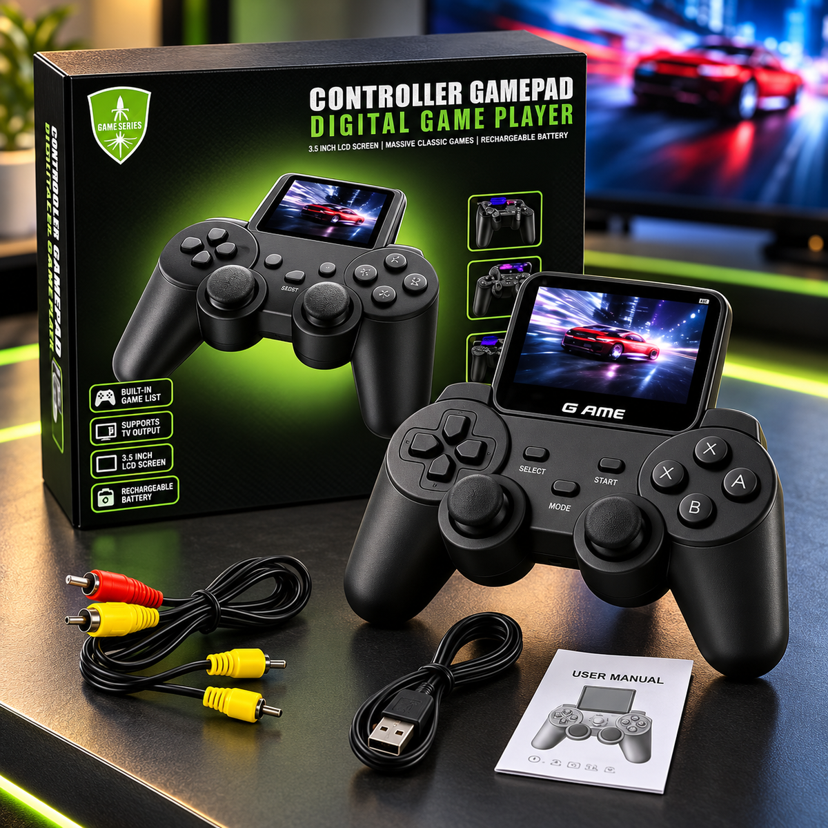 Controller Gamepad Digital Game Player