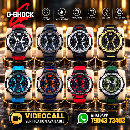 G Shock Batman Edition ( T.Blue & Metalic Gray )