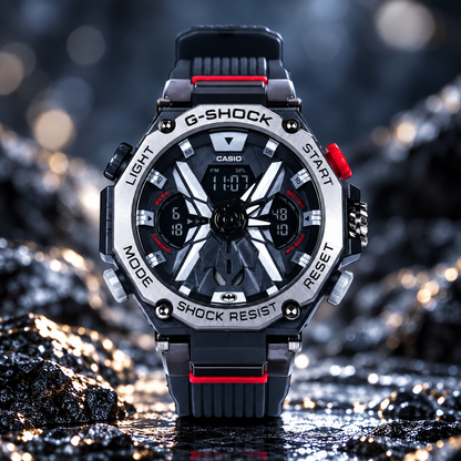G Shock Batman Edition ( Bk & Red )