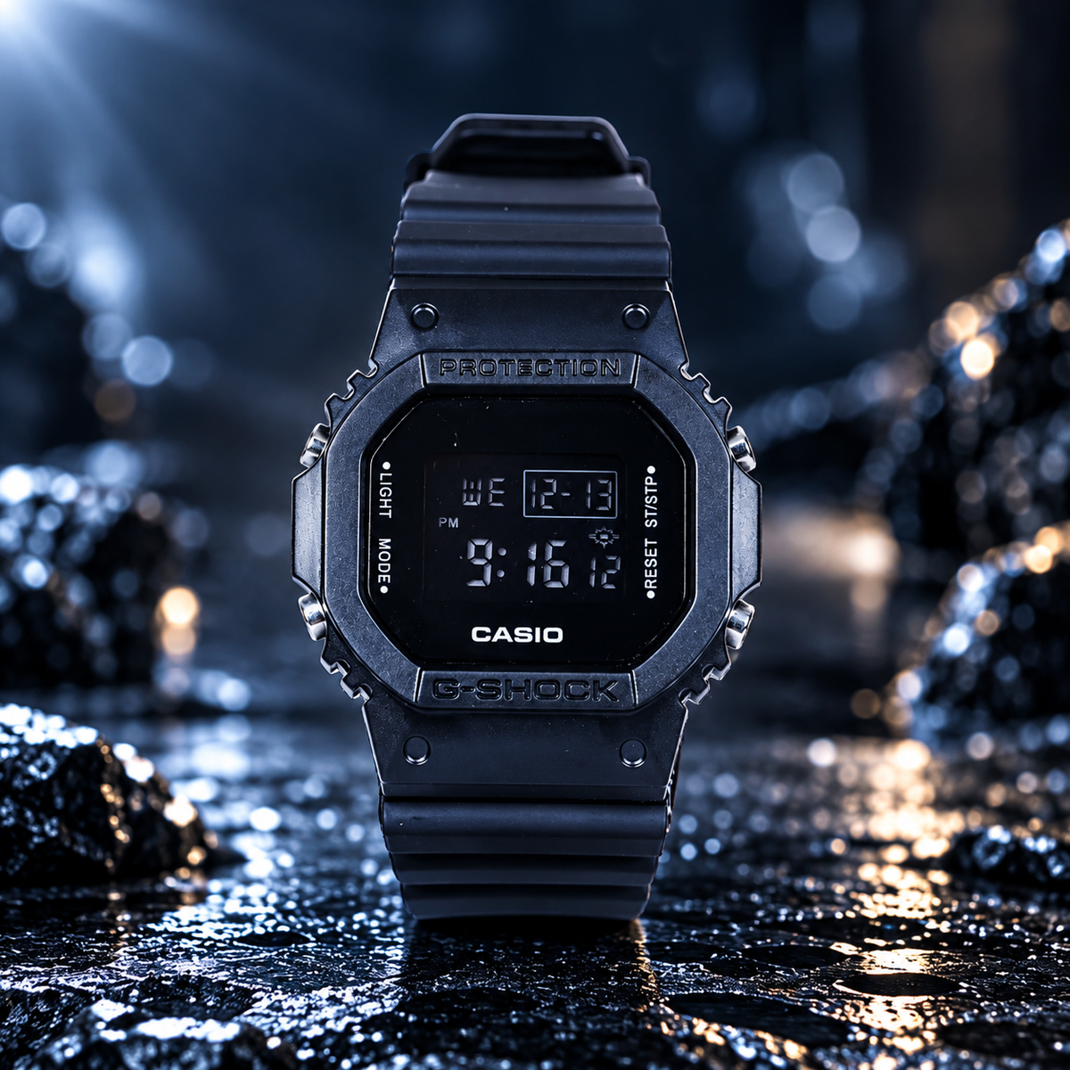 Casio G Shock Negative Display Watch