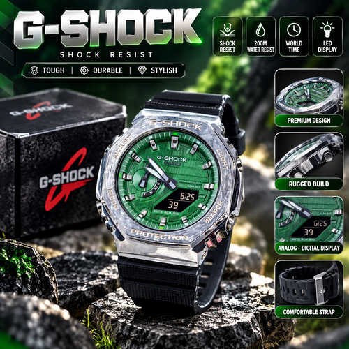Casio G-Shock | 2100 A | Analog+Digital Watch