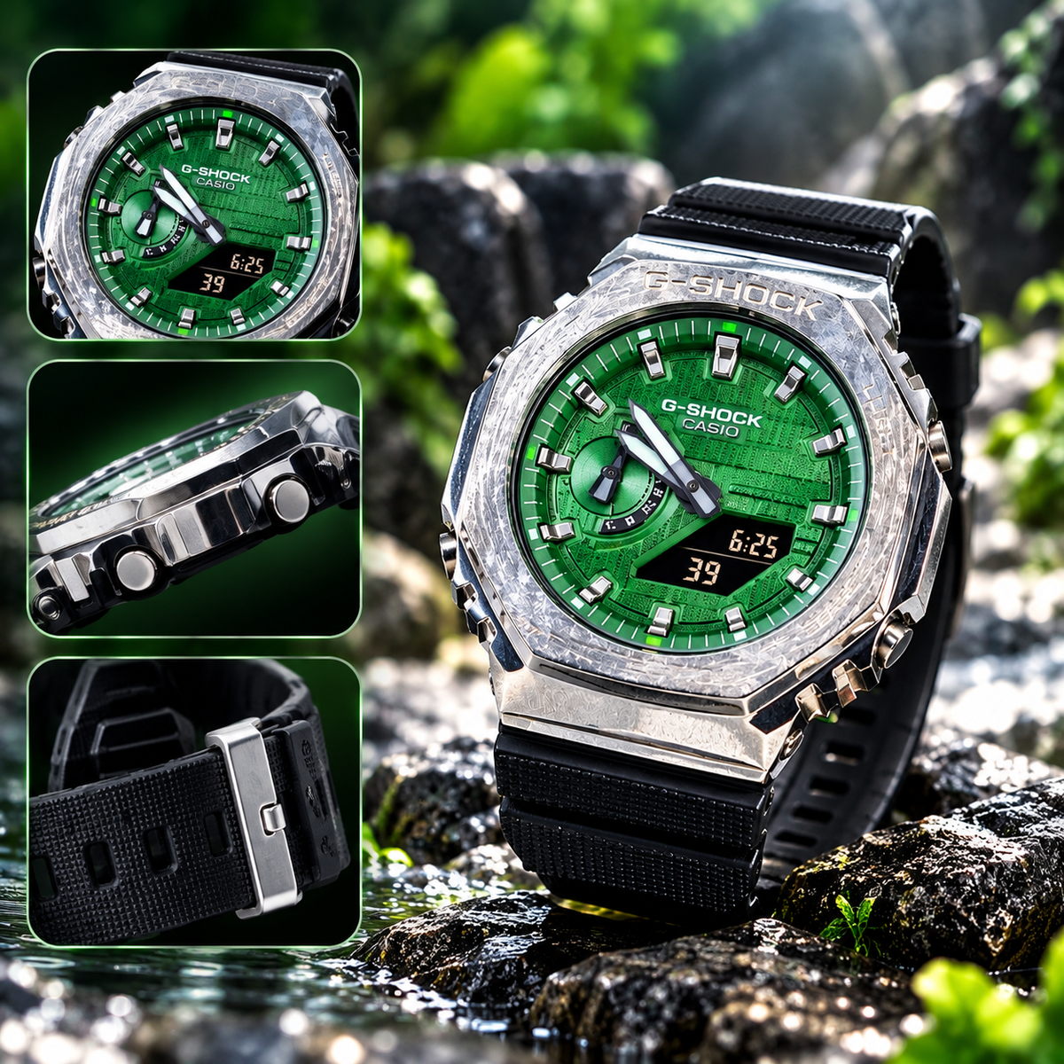 Casio G-Shock | 2100 A | Analog+Digital Watch