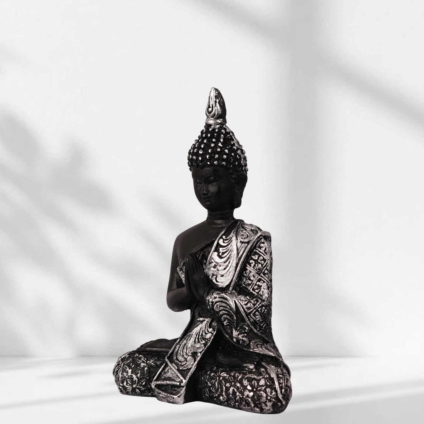 Budhdha Mini Black Statue 002