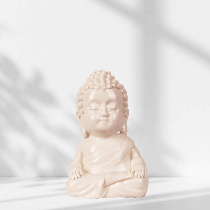Budhdha White Statues 006