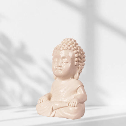 Budhdha White Statues 006