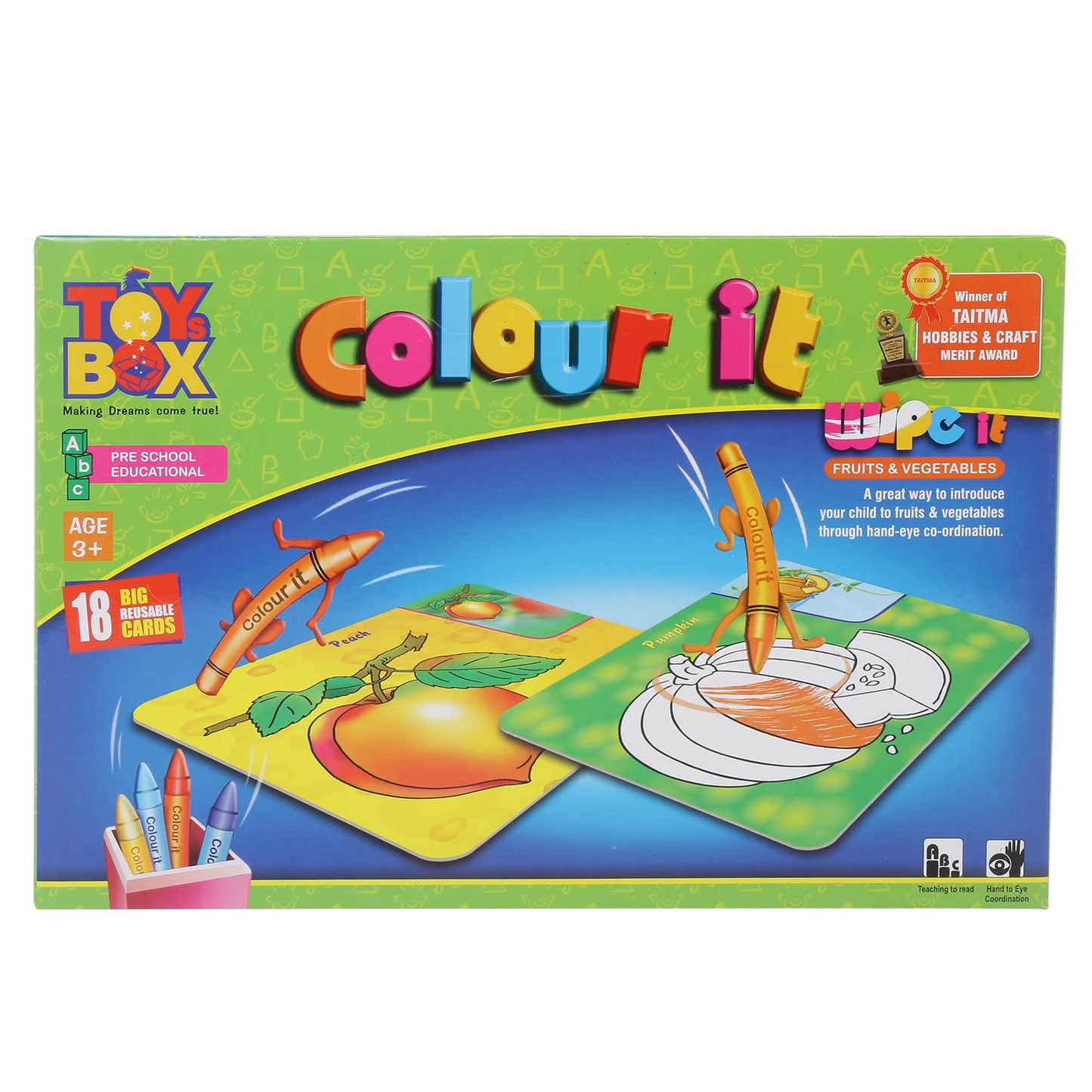 Colour It Wipe It Toy