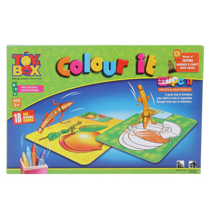 Colour It Wipe It Toy