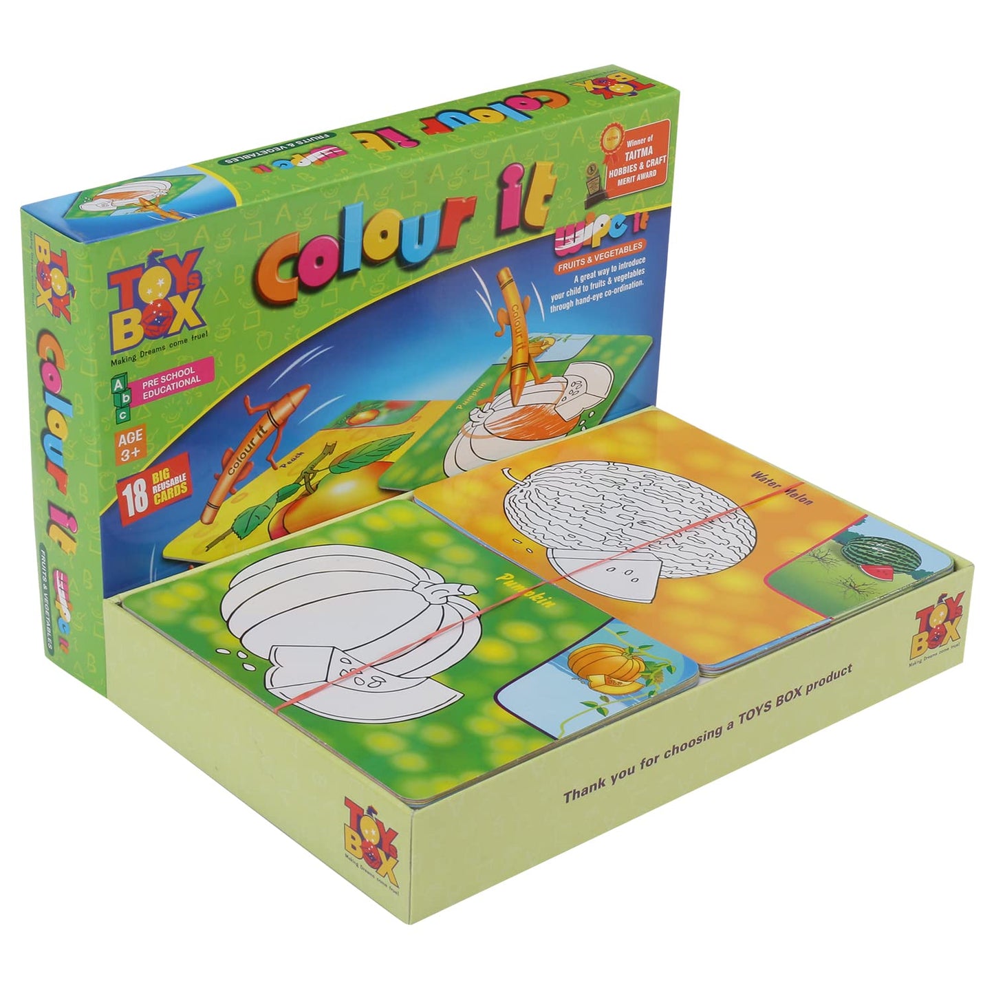 Colour It Wipe It Toy