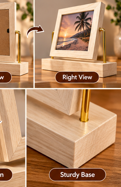 Photo Frame With Mirror