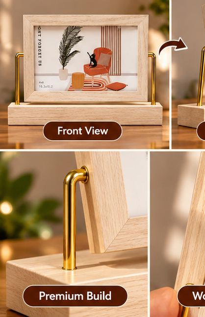 Photo Frame With Mirror