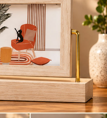 Photo Frame With Mirror
