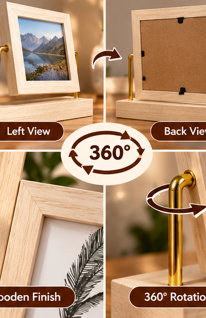 Photo Frame With Mirror