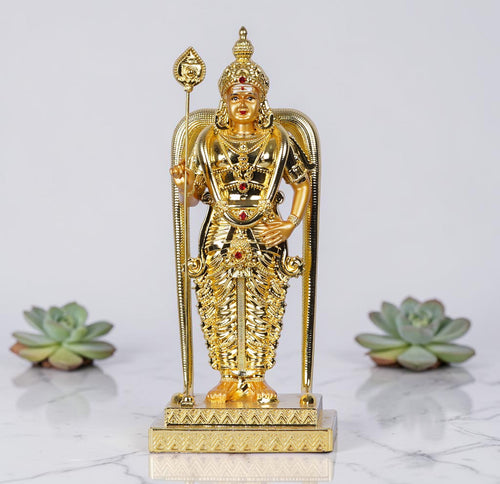 Murugan Gold Statue  001