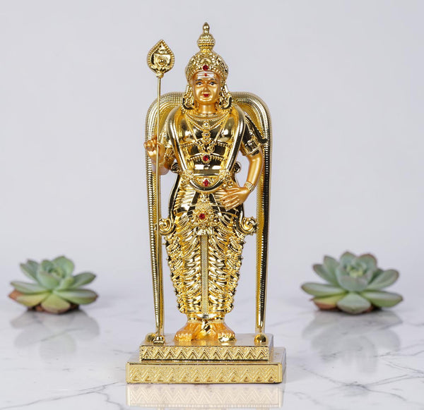 Murugan Gold Statue  001