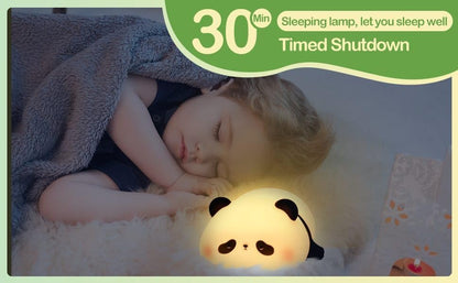 Sleeping Panda Silicone Light