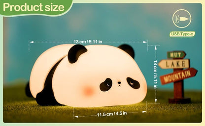 Sleeping Panda Silicone Light